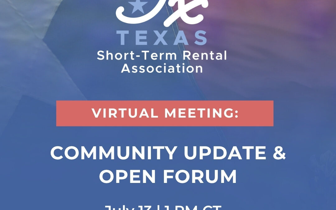 TXSTRA: Community Update & Open Forum