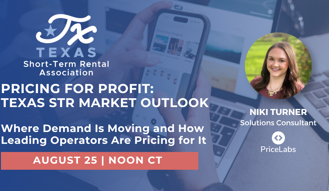 Pricing for Profit Educational Webinar on August 25, 2026